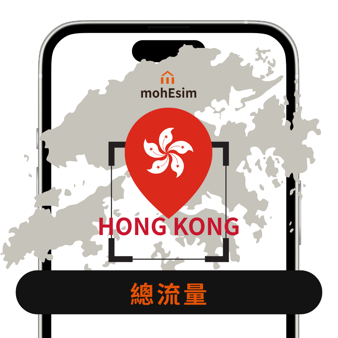 【香港 eSIM】mohESIM 5g暢遊卡｜香港｜高速上網免換卡 | 結帳輸入esim10 再 9折